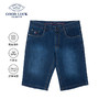 德鲨休闲牛仔短裤男夏季新款直筒宽松舒适五分裤子男中裤 商品缩略图0