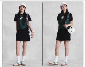 XXMKappa卡帕运动短袖女夏季休闲T恤女款抗菌半袖