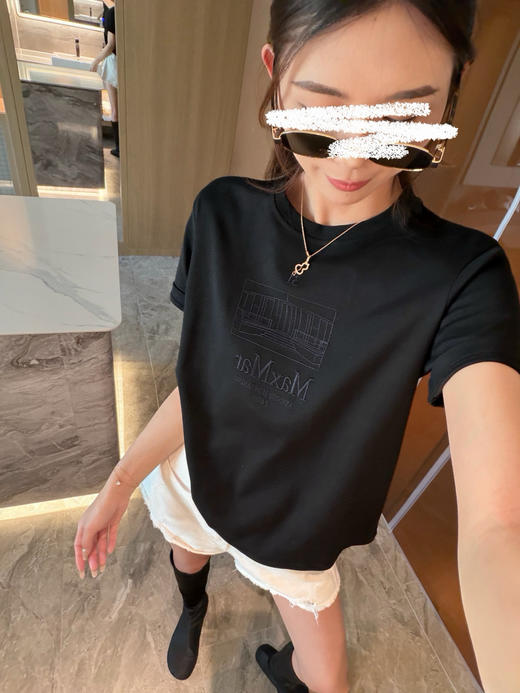 出口内销MAX高端刺绣建筑系高支棉T恤 商品图11