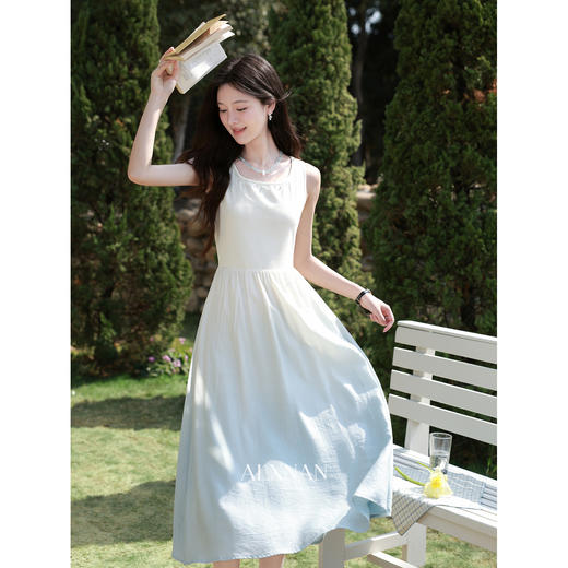 鹿向南「夏日碎冰」洋气长袖杏色针织开衫女春季新款短款外搭上衣 商品图3