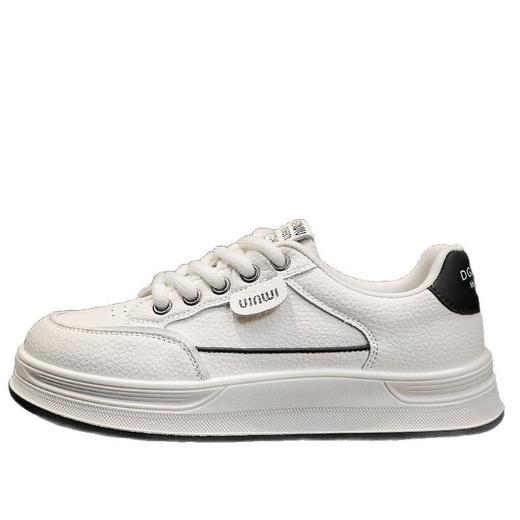 头层牛皮真皮小白鞋平底板鞋新款休闲鞋女款运动鞋11111 商品图4