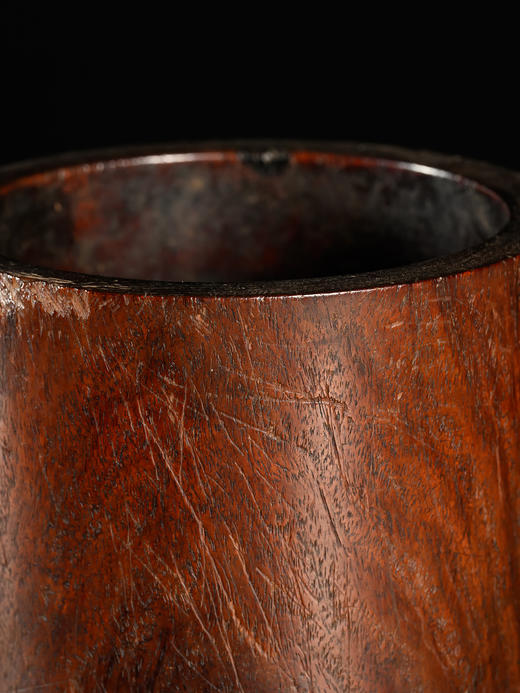 清早期	黄花梨笔筒 商品图3