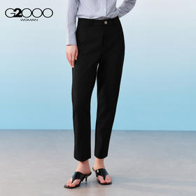 G2000女装SS26商场新款【多面弹/烟管裤】百搭易打理休闲长裤61269206