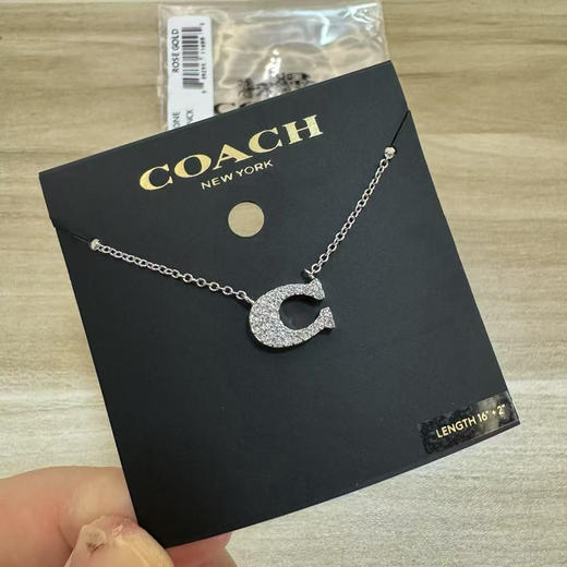 贸易公司渠道原单2026蔻驰/Coach官网最新款项链
三个颜色 ：玫瑰金 金色 银 商品图5