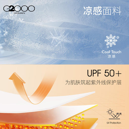 G2000女装SS26商场新款【凉感/防紫外线】优雅通勤无袖连衣裙61231225 商品图3