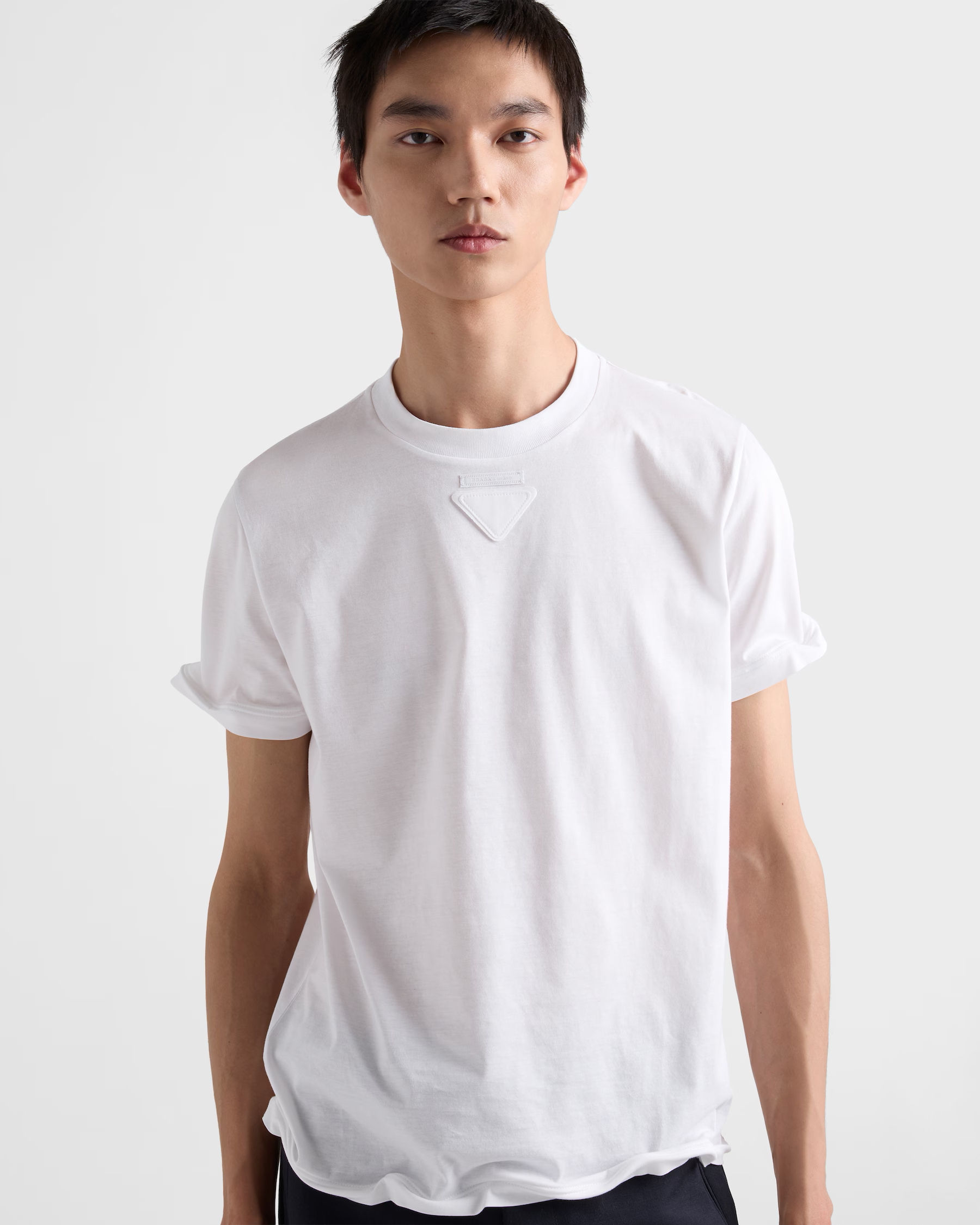 P.R.D ③角标双纱纯棉T恤｜高级质感 百搭刚需 TX637