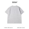 SDSA男装2026新款高贵轻奢抽绳亨利领短袖T恤宽松插肩袖休闲上衣 商品缩略图4