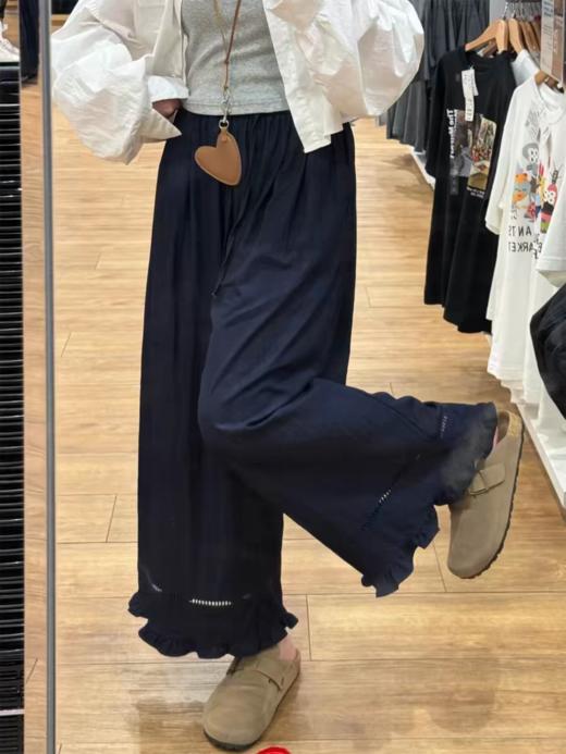 <曾小咸推荐>4.12新品上新 韩系花边镂空九分裤 日常149！！ 活动价109！！【预售款，预计3-15天发货】 商品图6