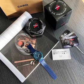 卡西欧 G-SHOCK系列 霓虹系列炫彩镭射玻璃手表