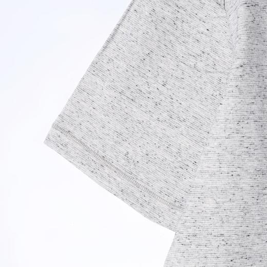 SDSA男装2026新款高贵轻奢抽绳亨利领短袖T恤宽松插肩袖休闲上衣 商品图2