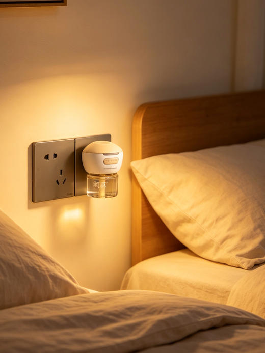 【驱蚊团】【润本电热蚊香液】定时开关 不怕忘关~1器+2液 约用60天 商品图0