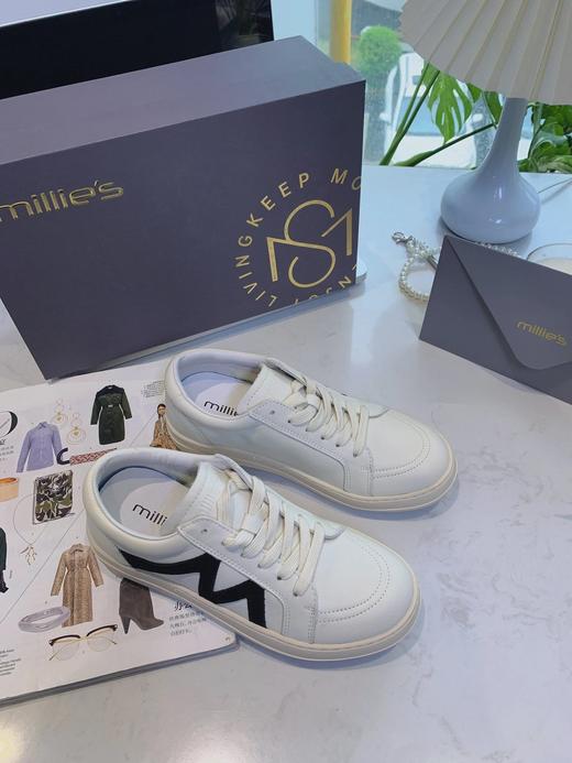 无补！情侣款！！品牌小白鞋四季款，小一码选！ 26Y03088- 商品图6