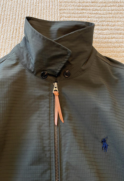 411-4 百分百 纯圆正 RL小马英伦风 小碎格 男士夹克外套 老朱176/148穿M 商品图5