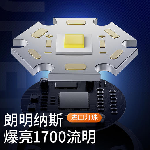 神火A20强光手电筒户外超亮长续航小型便携充电家用户外照明装备 商品图1