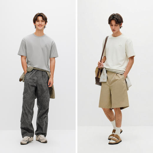 商场同款|森马短袖T恤男夏清凉亲肤针织衫2026新款户外运动风上衣 商品图4