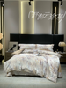 【多妈团购 水家专柜千元级100支新疆长绒贡缎四件套】柔软温润 吸湿能力强，和专柜一模一样的品质，摸上去像绸缎一样丝滑，贴肤凉丝丝的，夏天盖超舒服-圆圆家纺 商品缩略图7