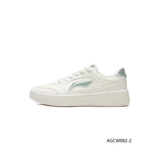 李宁元宝休闲小白鞋女鞋夏季透气新款厚底休闲鞋运动鞋AGCW082 DS 商品图3