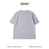 SDSA男装2026新款高贵轻奢休闲撞色半纽扣圆领短袖T恤针织休闲潮 商品缩略图4
