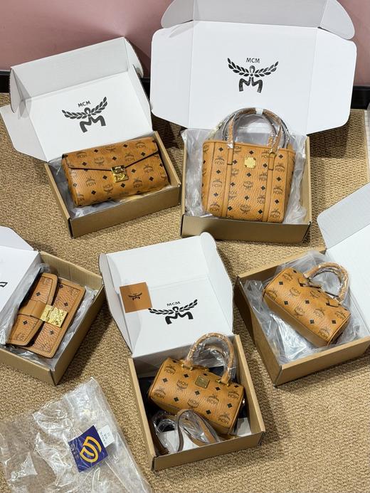 𝐦𝐜𝐦信封包➕枕头包➕菜篮子➕迷你波士顿➕迷你链条包 商品图0