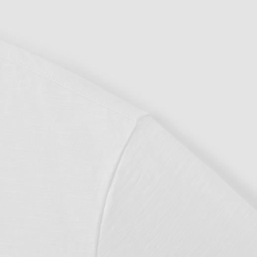 商场同款|森马短袖T恤男夏季纯色半开襟针织衫2026新款小宽松上衣 商品图3