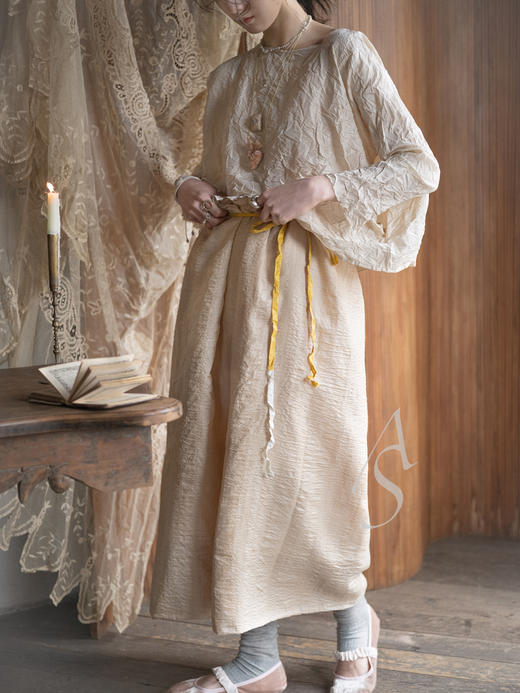 Daniela Gregis 26SS 香槟金真丝塔夫绸廓形上衣 商品图6