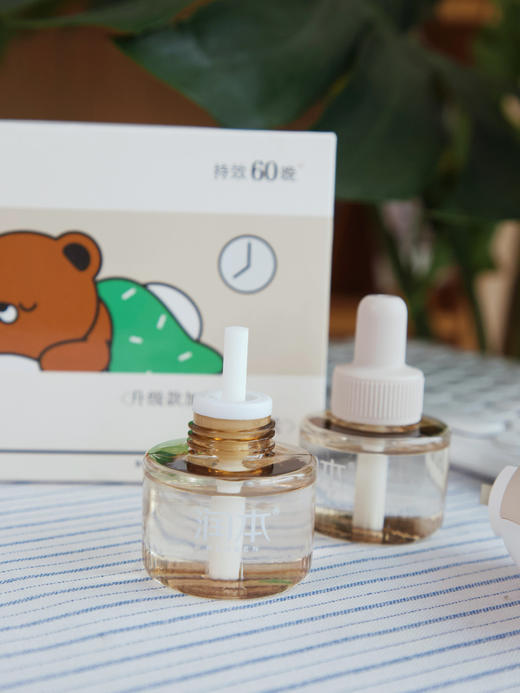 【驱蚊团】【润本电热蚊香液】定时开关 不怕忘关~1器+2液 约用60天 商品图6
