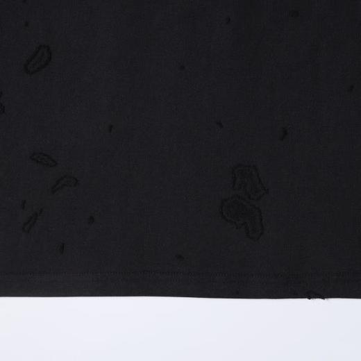 SDSA男装2026新款高贵轻奢简约时尚磨毛纯色圆领短袖T恤休闲百搭 商品图3