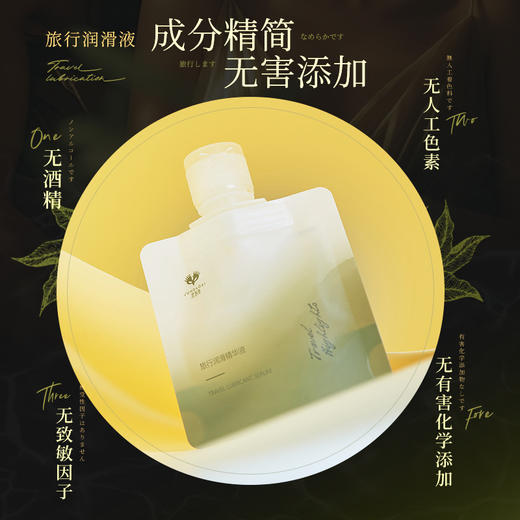 君岛爱旅行润滑精华液30ml旅游次抛免洗夫妻情侣情趣透明质酸 商品图3