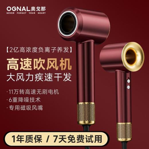 奥戈那 高速吹风机家用轻音负离子大功率不伤发护发吹风 C-915B 商品图0