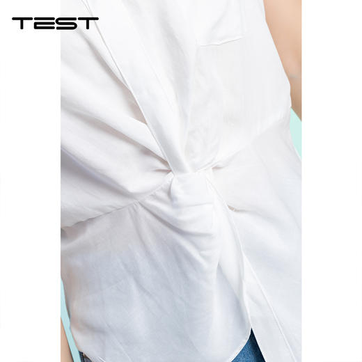 夏上新韩系温柔气质宽松显瘦遮肚子通勤衬衣1262062 商品图3