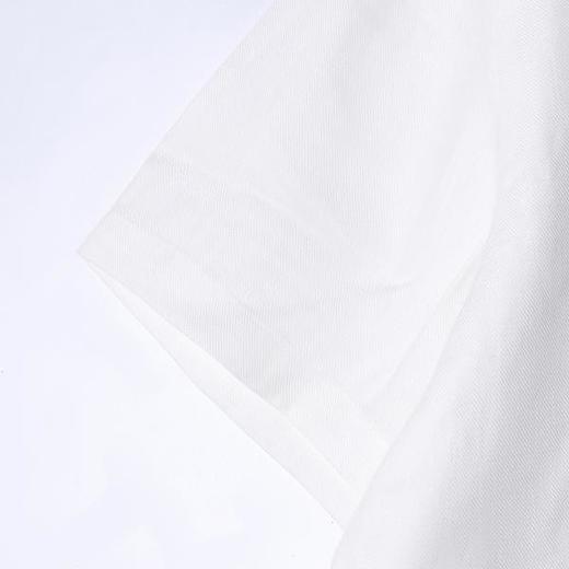 SDSA男装2026新款高贵轻奢宽松简约纯色小V翻领短袖T恤百搭时尚 商品图3