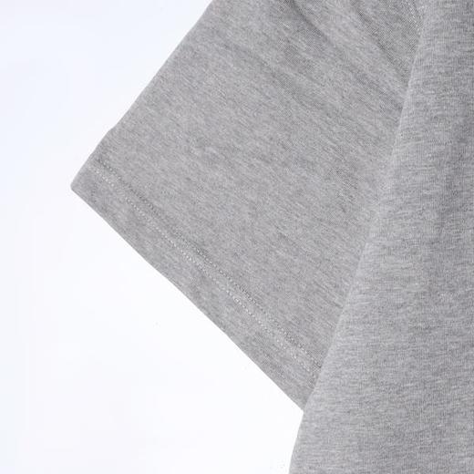 SDSA男装2026新款轻奢简约彩色刺绣字母圆领短袖T恤纽扣装饰百搭 商品图2