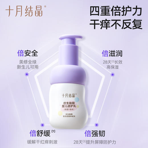 婴儿倍护乳润肤乳0岁+全身保湿长效缓解干痒 商品图1