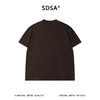 SDSA男装2026新款高贵轻奢重磅圆领短袖T恤宽松基础款休闲上衣 商品缩略图4