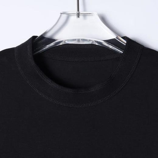 SDSA男装2026新款轻奢小众设计小珠子口袋拼接设计圆领短袖T恤潮 商品图1