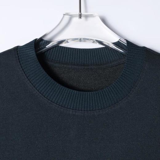 SDSA男装2026新款高贵轻奢百搭款拼接小众设计圆领短袖T恤宽松潮 商品图2