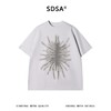 SDSA男装2026新款轻奢美式潮牌蜘蛛印花圆领T恤刺绣字母设计百搭 商品缩略图1