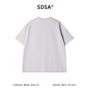 SDSA男装2026新款轻奢美式潮牌蜘蛛印花圆领T恤刺绣字母设计百搭 商品缩略图0