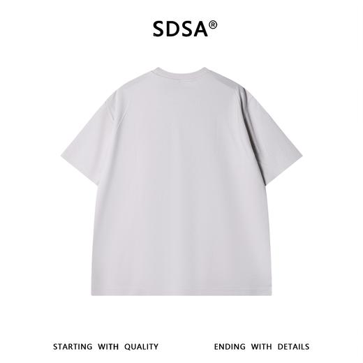 SDSA男装2026新款轻奢美式潮牌蜘蛛印花圆领T恤刺绣字母设计百搭 商品图0