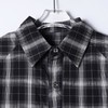 SDSA男装2026新款高贵轻奢日系少年感撞色格纹格子短袖衬衫百搭 商品缩略图1