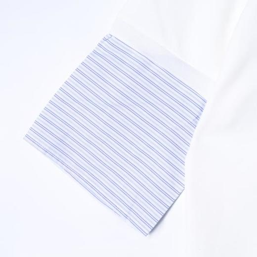 SDSA男装2026新款高贵轻奢假两件条纹拼接翻领小众设计感宽松短袖 商品图2