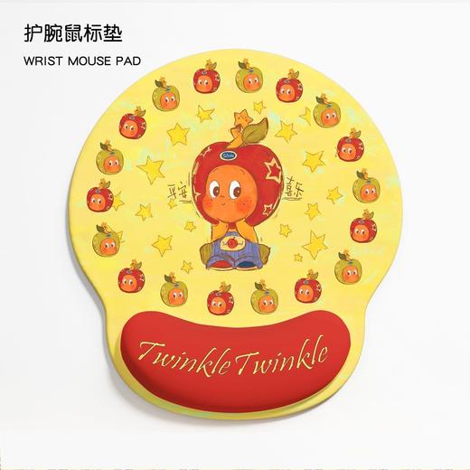 星星人护腕鼠标垫卡通周边女生电脑键盘手托办公室家用电竞滑鼠垫 商品图1