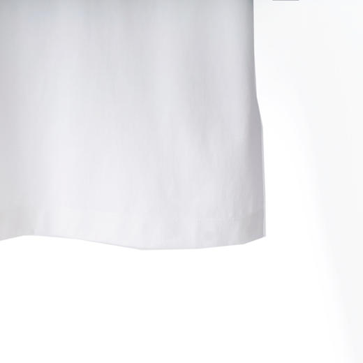 「高货yn」全新升级【铂金会员165/天猫219/差价54】(13111)洛诗琳气质简约长绒棉T恤2026新款口袋镶珠圆领百搭短袖上衣 商品图3