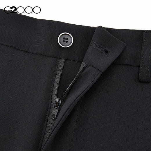 G2000男装SS26商场新款【凉感/多面弹/含桑蚕丝】商务通勤弹性腰头西裤61153135 商品图3