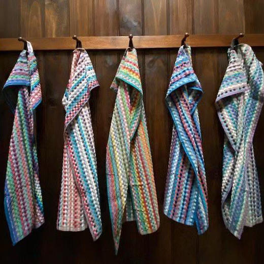 出口外贸彩色超大纯棉浴巾 商品图4