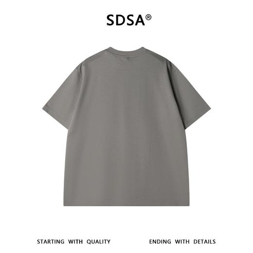 SDSA男装2026新款轻奢美式潮牌蜘蛛印花圆领T恤刺绣字母设计百搭 商品图0