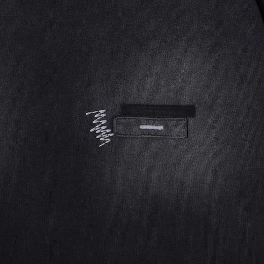 SDSA男装2026新款高贵轻奢时尚重磅磨白领口拼接短袖T恤百搭时尚 商品图4