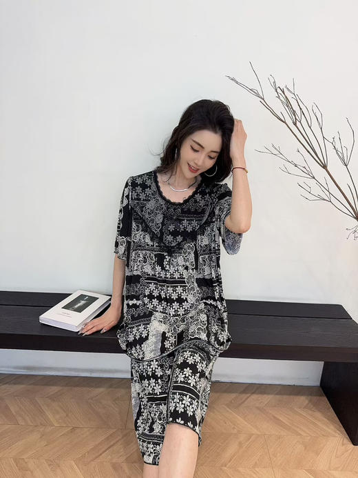 春夏新品爆款高弹舒适柔软实用家居套装 旅游居家必备速干 好收纳 商品图11