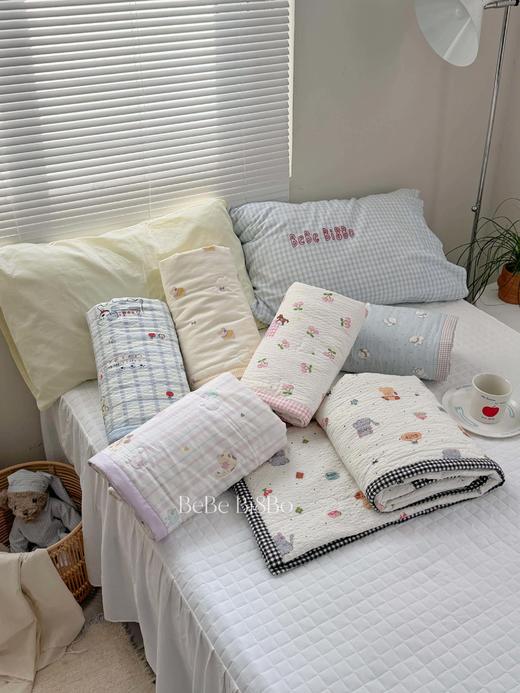 【bi8bo被子枕头合集】泡芙夏凉被36888冰丝夏凉被36999冰丝枕头36390( 退货，拦截扣4元发出运费) 商品图0