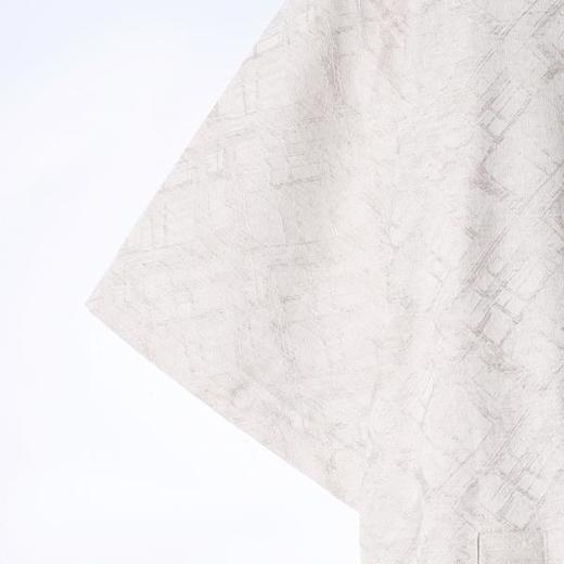 SDSA男装2026新款提花格纹半拉链立领短袖T恤下摆抽绳设计百搭 商品图2